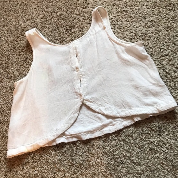 Xhilaration | neon embroidery crop top - Picture 4 of 5